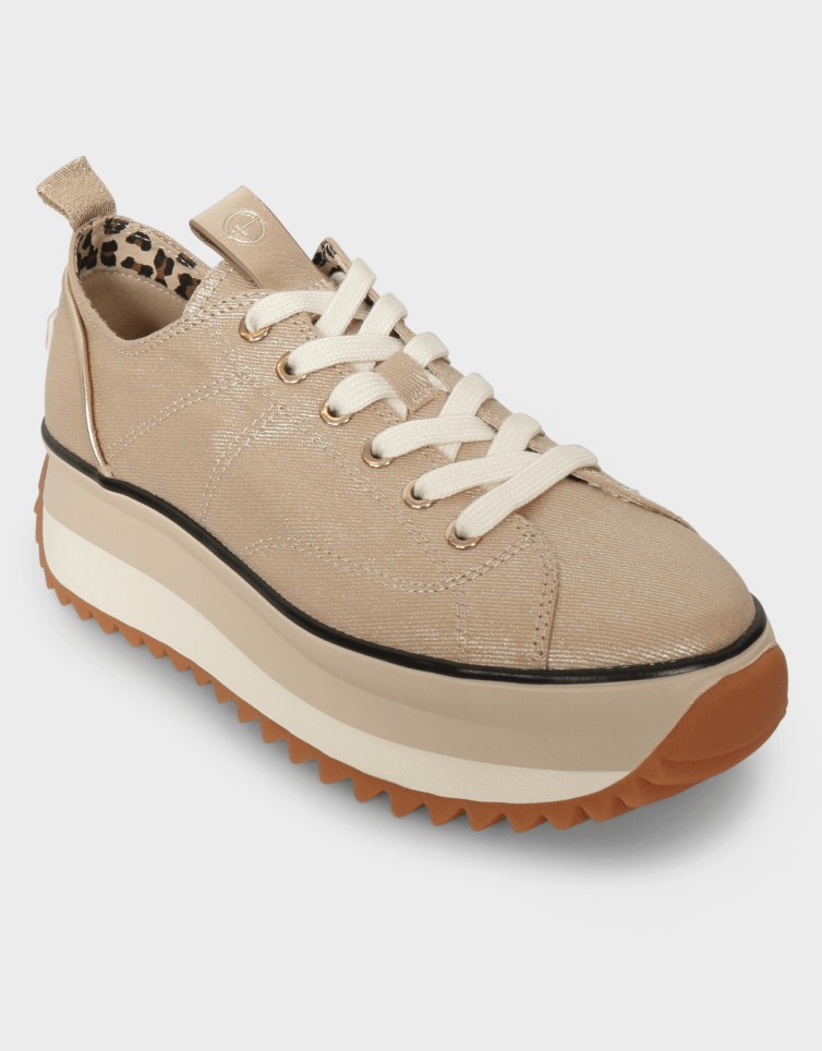 JAGGED LACE-UP