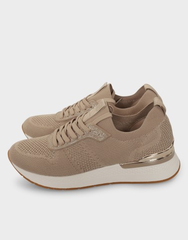 WOVEN LACE-UP