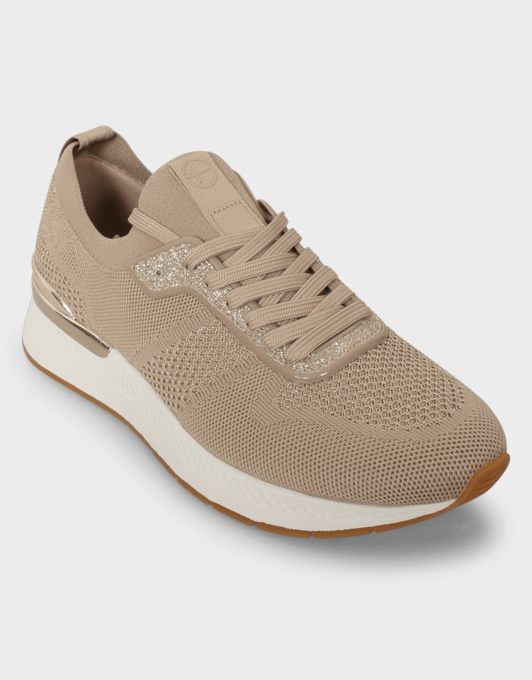 WOVEN LACE-UP