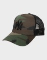 CLEAN CAMO TRUCKER NY YANKEES