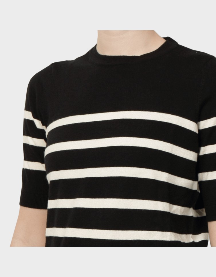 SABA PLAIN SS O-NECK PULLOVER