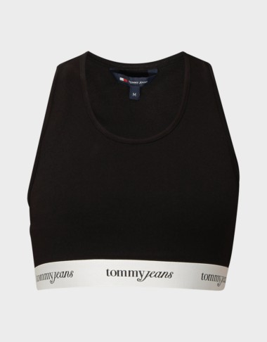 CROP TAPE BRA TOP