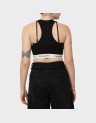 CROP TAPE BRA TOP