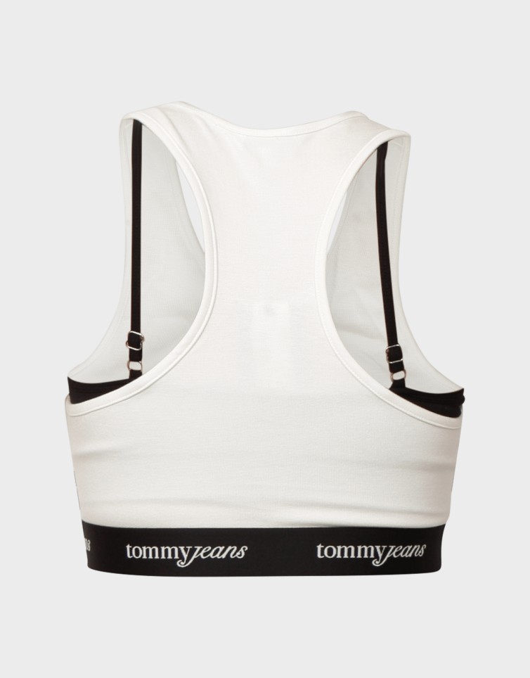 CROP TAPE BRA TOP