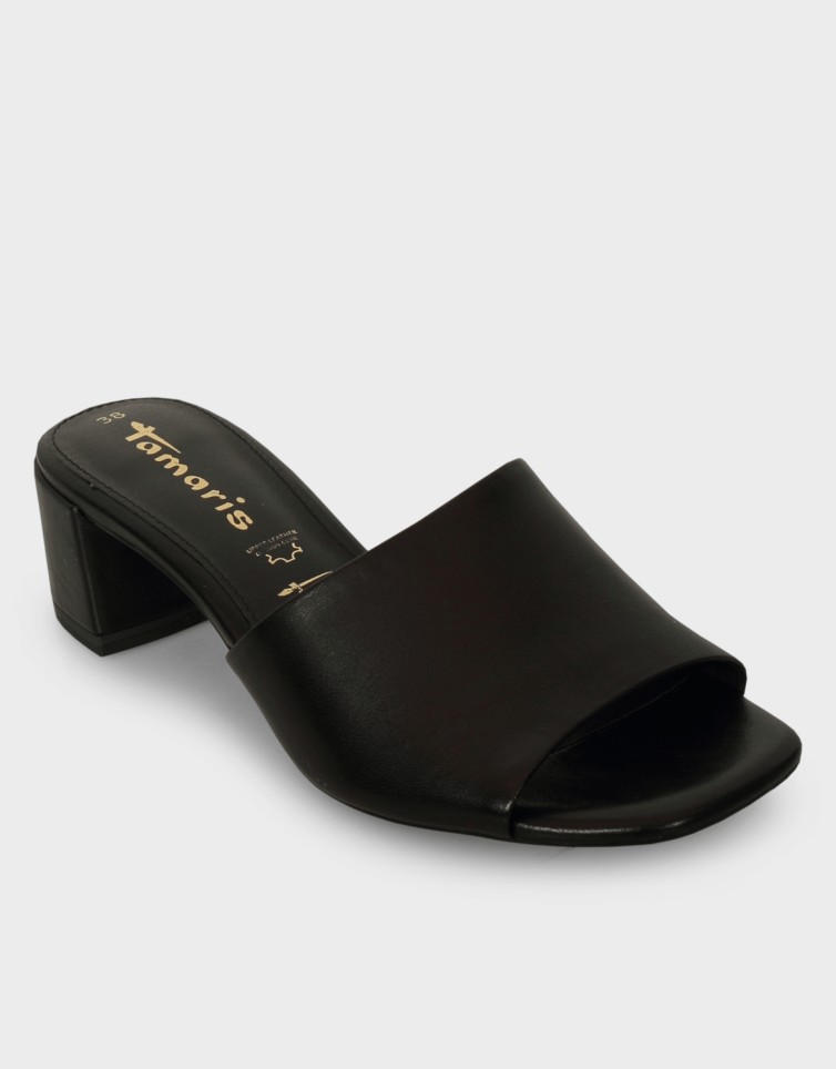 CLASSIC HEELED MULES