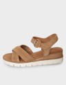 CROSSED SANDALS