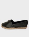 LOGO LEATHER ESPADRILLE