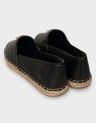 LOGO LEATHER ESPADRILLE