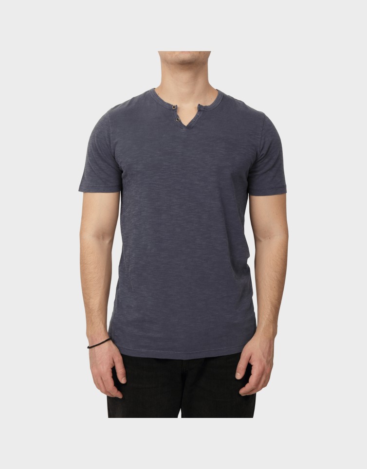 JJESPLIT NECK TEE SS NOOS