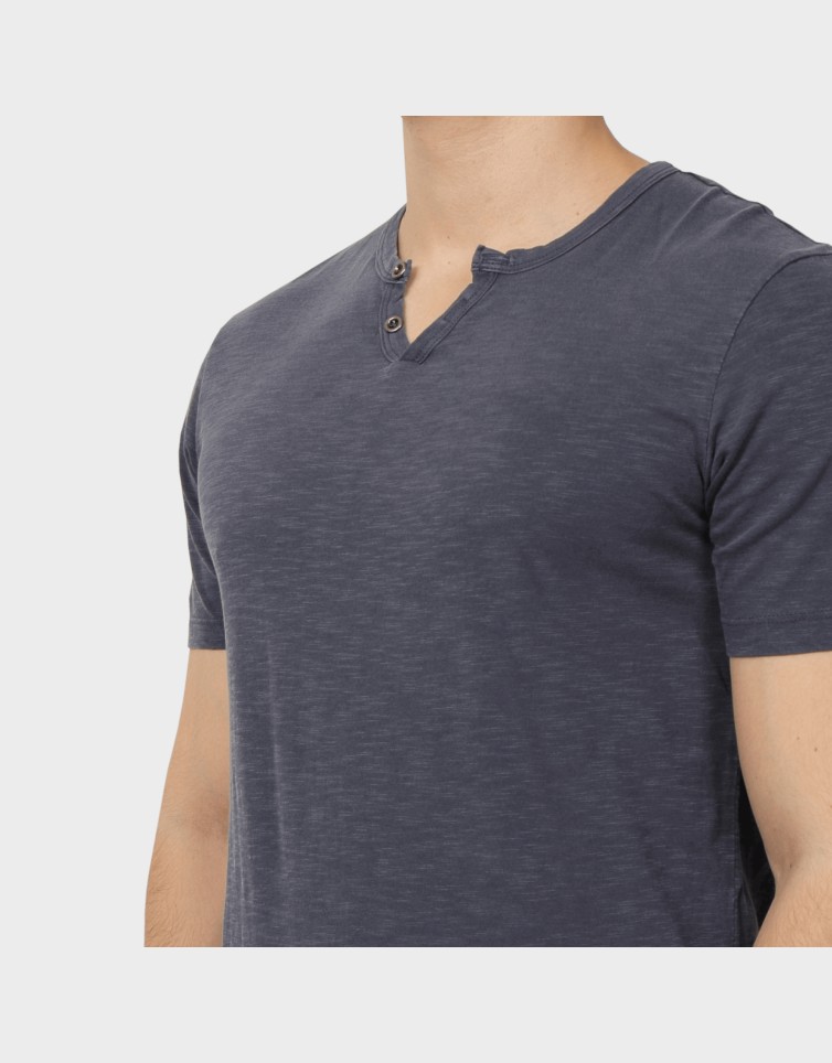 JJESPLIT NECK TEE SS NOOS
