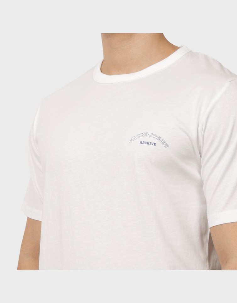 COLLEGE LOGO TEE SS CREW NECK
