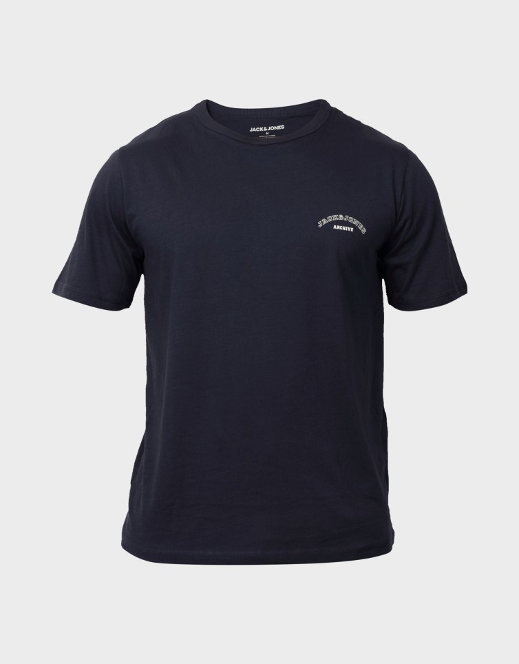 COLLEGE LOGO TEE SS CREW NECK
