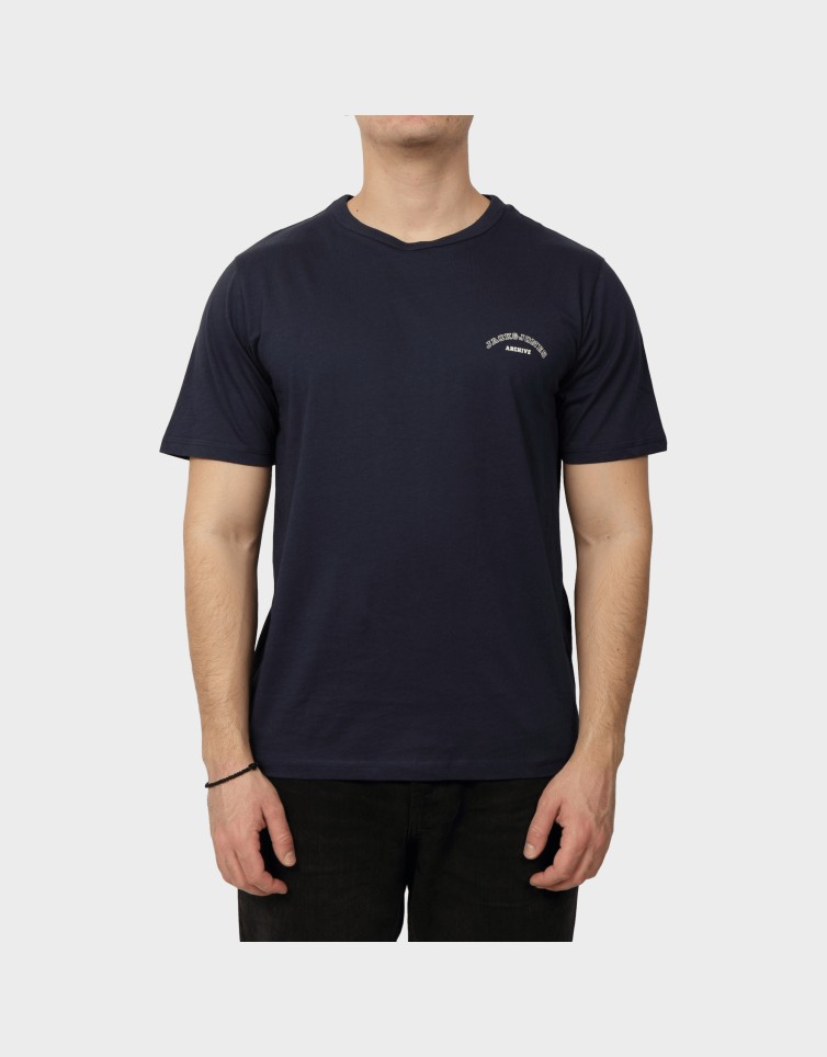 COLLEGE LOGO TEE SS CREW NECK