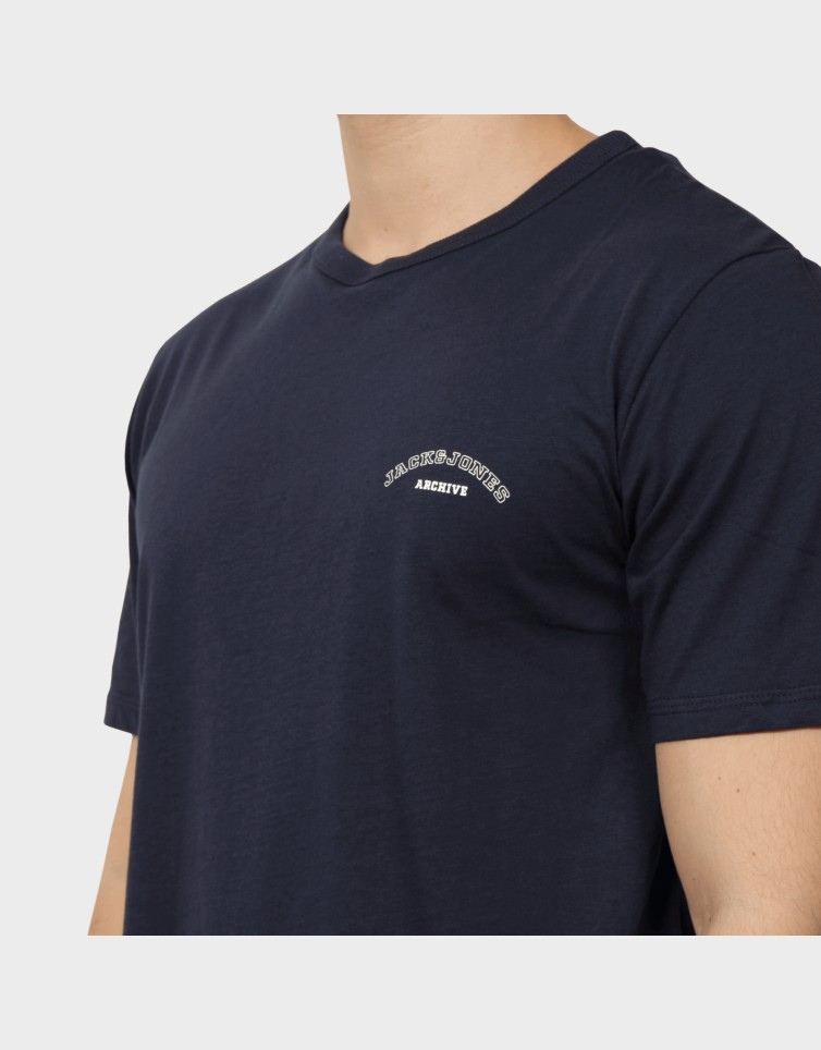 COLLEGE LOGO TEE SS CREW NECK
