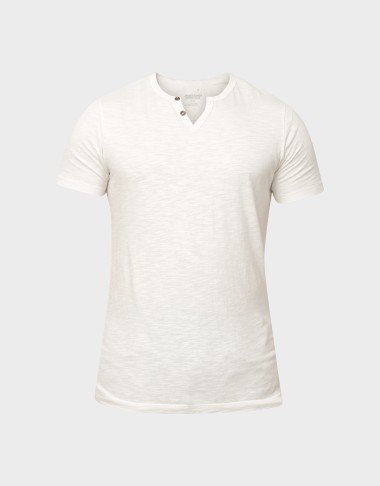 JJESPLIT NECK TEE SS NOOS