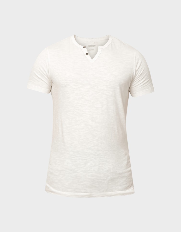 JJESPLIT NECK TEE SS NOOS