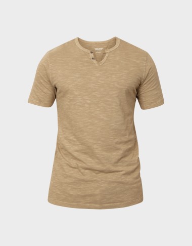 JJESPLIT NECK TEE SS NOOS