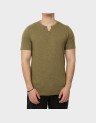 JJESPLIT NECK TEE SS NOOS