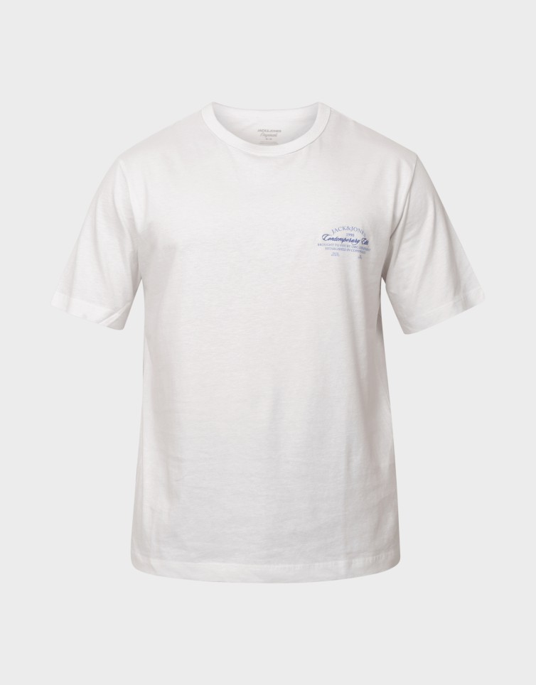 JORNANTUCKET SCRIPT CHEST TEE