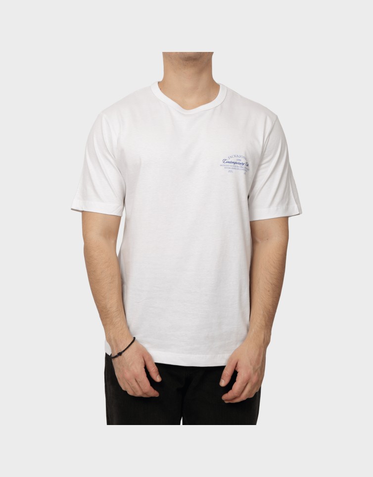 JORNANTUCKET SCRIPT CHEST TEE