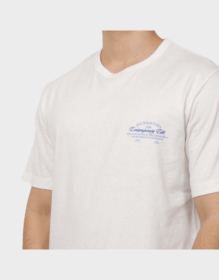 JORNANTUCKET SCRIPT CHEST TEE