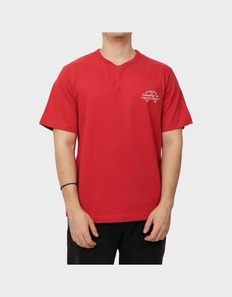JORNANTUCKET SCRIPT CHEST TEE