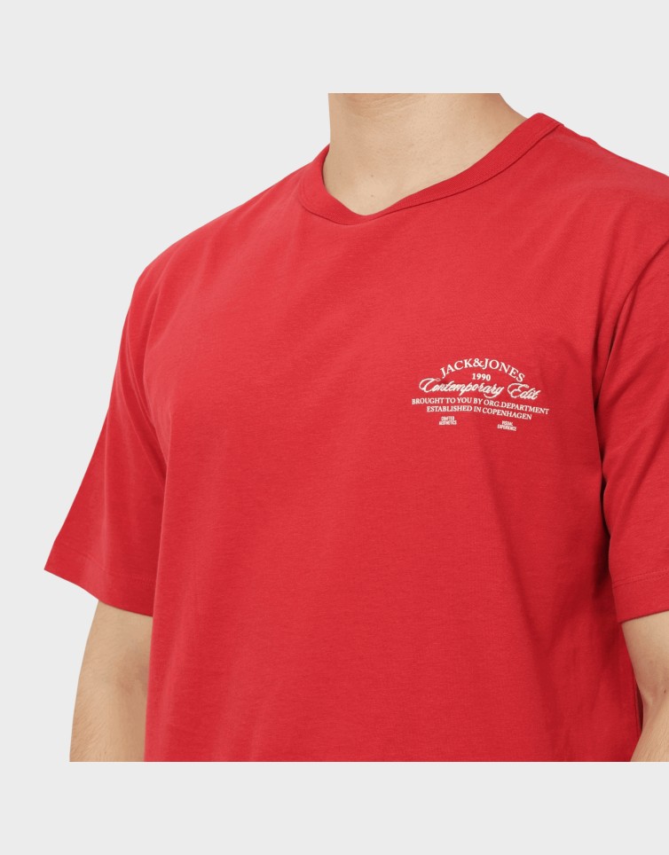 JORNANTUCKET SCRIPT CHEST TEE