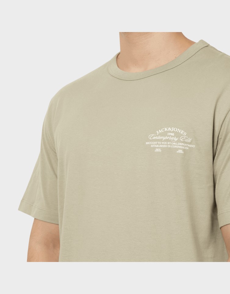 JORNANTUCKET SCRIPT CHEST TEE