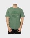 GARMENT DYE LOGO GRAPHIC TEE