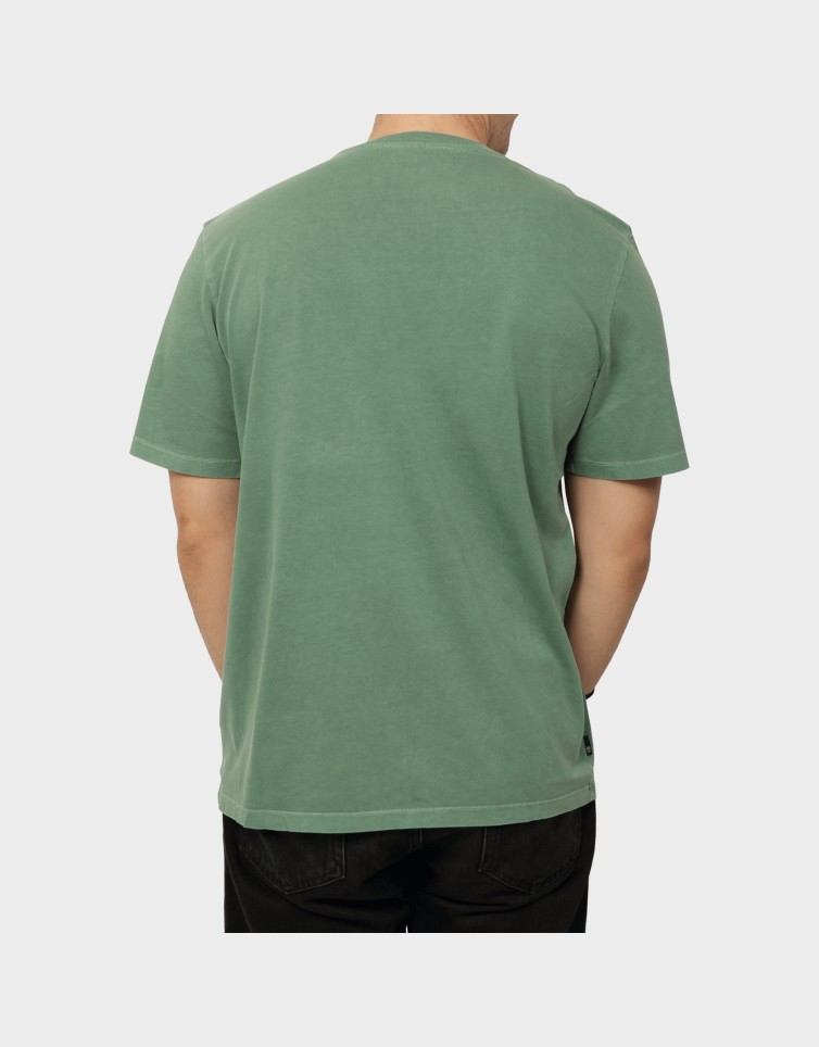 GARMENT DYE LOGO GRAPHIC TEE