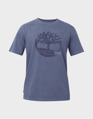GARMENT DYE LOGO GRAPHIC TEE