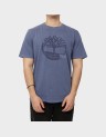 GARMENT DYE LOGO GRAPHIC TEE
