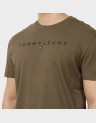 REG LINEAR LOGO TEE