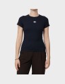 SLIM BADGE RIB TEE
