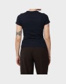 SLIM BADGE RIB TEE