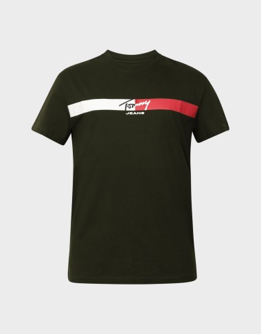 REG SIGNATURE STRIPE T EXT