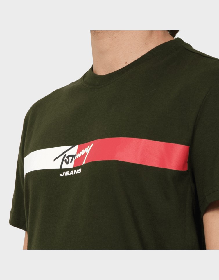 REG SIGNATURE STRIPE T EXT