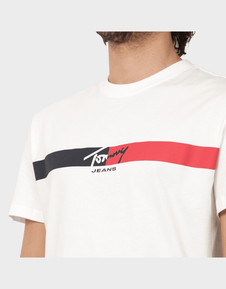 REG SIGNATURE STRIPE T EXT