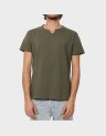 BASIC BUTTON TEE