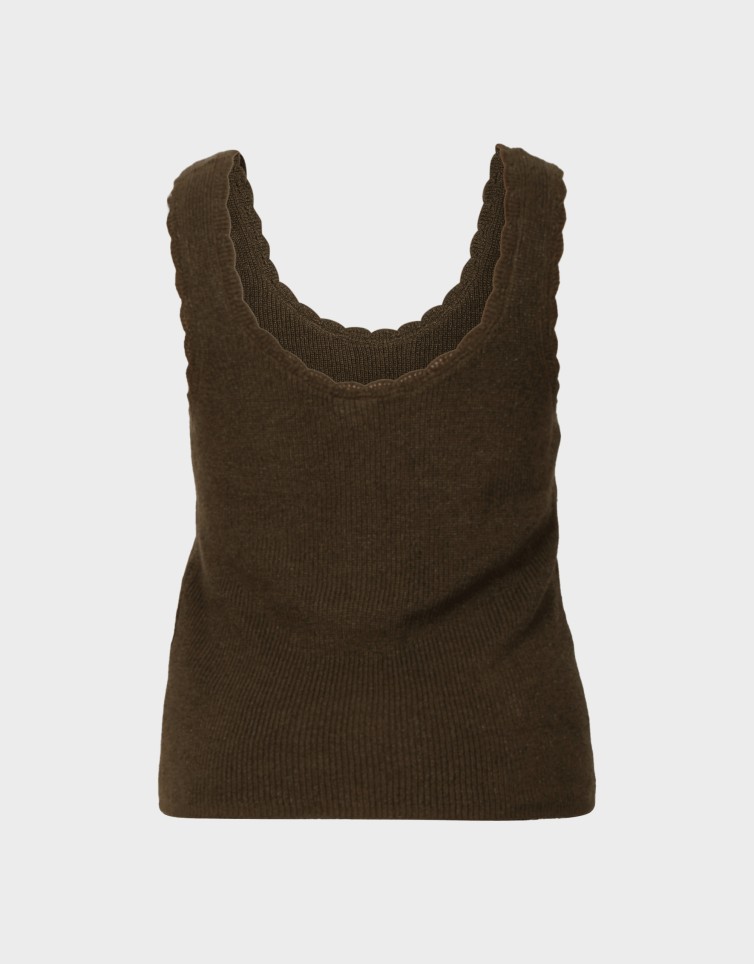LEXIE SHINE SL U-NECK TOP