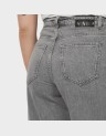 ESTELLE HR BARREL DENIM BELT JEANS