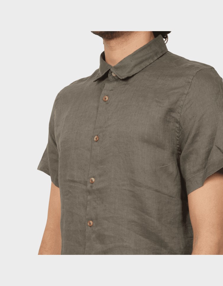 LINEN SS SHIRT