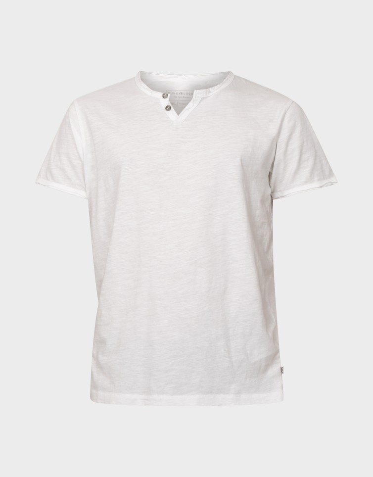 BASIC BUTTON TEE