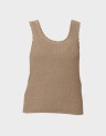 LEXIE SHINE SL U-NECK TOP