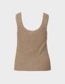 LEXIE SHINE SL U-NECK TOP