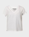 D1 STUDIOS SLUB EMB VEE TEE