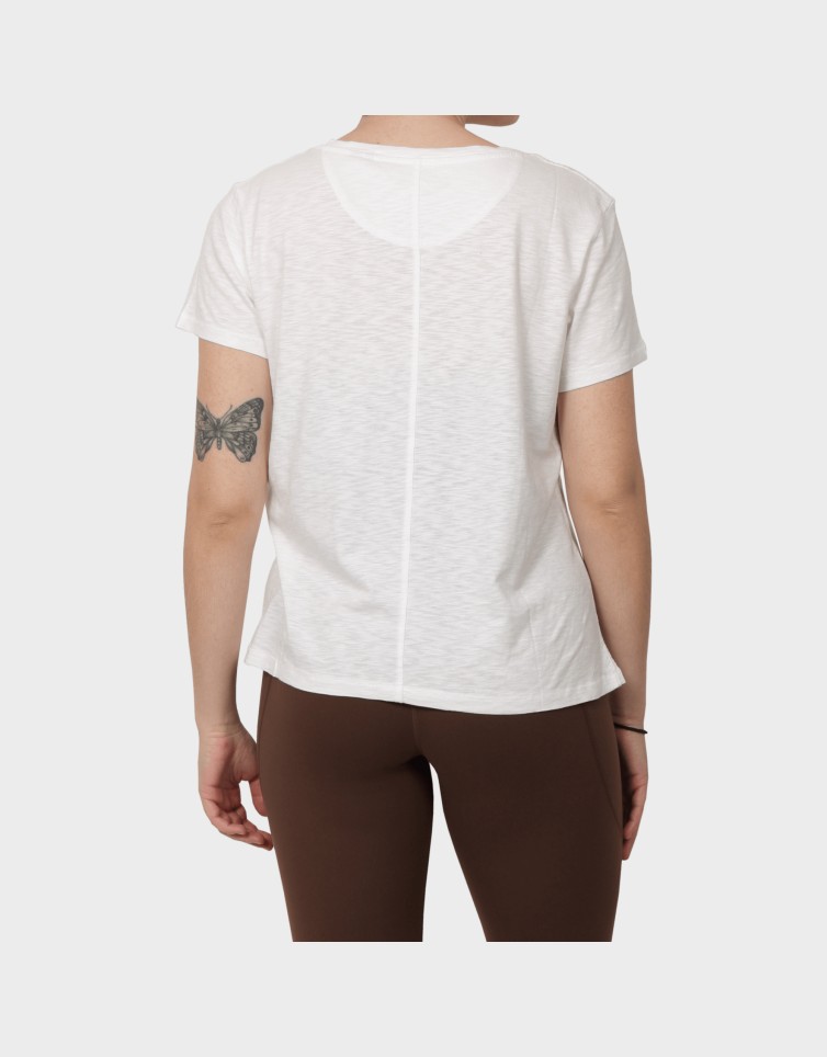 D1 STUDIOS SLUB EMB VEE TEE