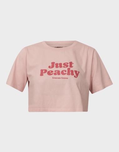 JUST PEACHY TEE