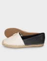 LOGO LEATHER ESPADRILLE