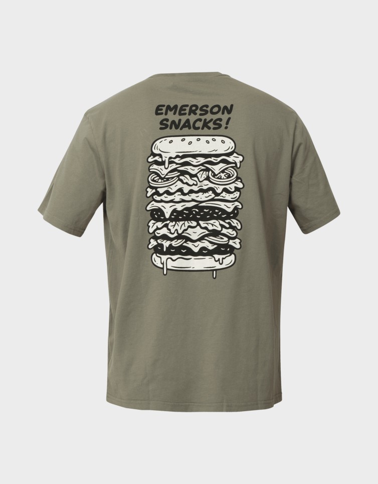 "SNACKS" S/S TEE